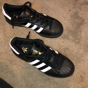 Adidas ortholite superstar shoes